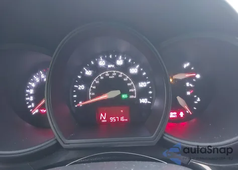 2016 Kia Rio Lx из США, поврежденный, VIN KNADM4A39G6576552